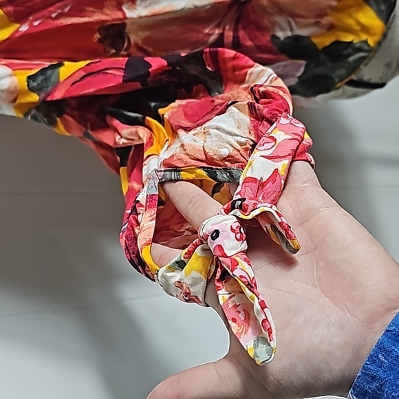 Anthropologie Fig and Flower Floral Blouse | Women's Size Small - Picture 4 of 7